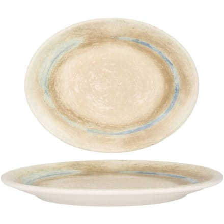 Bonna Serveerschaal - Tranquil - Porselein - 25 cm - set van 2