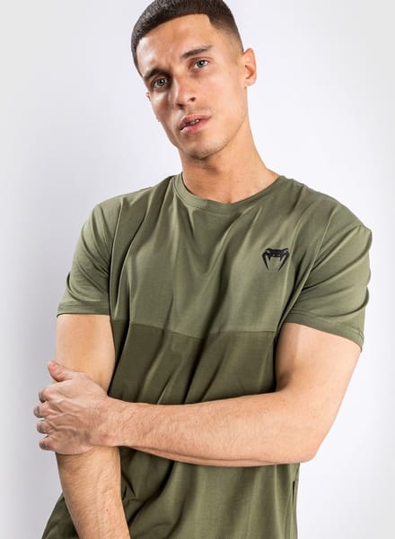Venum LASER Casual T-shirt Katoen Khaki - S
