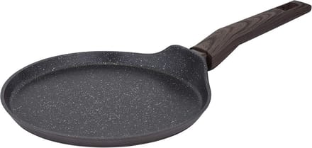 Pannenkoekenpan - Spiegelei pan - Ontbijt Bakken - Antiaanbaklaag - 24 cm - Zwart