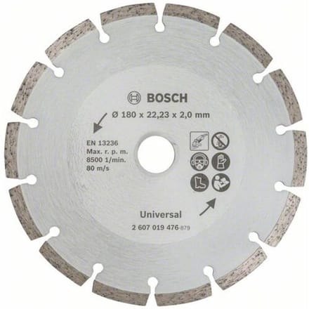 Bosch diamantschijf 180 mm - bouwmaterialen