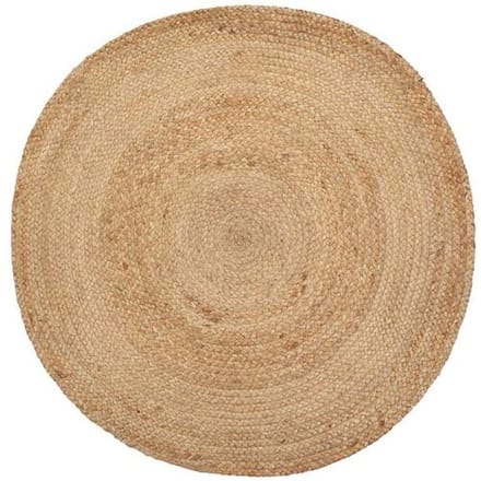 Prénatal vloerkleed rond jute Onbehandeld/Naturel unisex