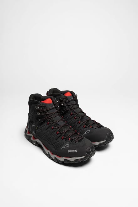Lite Hike GTX Zwart Rood Heren Wandelschoenen