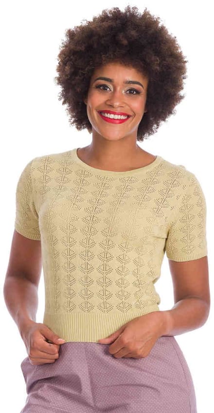 Dancing Days - BOW KNIT Top - 3XL - Groen