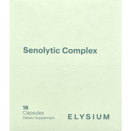 Elysium, senolytic complex, 16 capsules