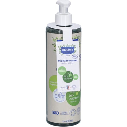 Mustela Bio Gentle Cleansing Micellar Water - 400 ml