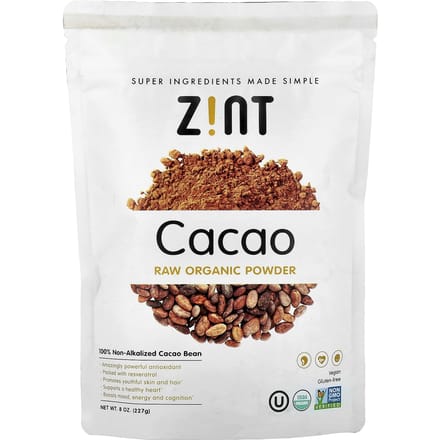 Ruw Biologisch Poeder, Cacao, 227G(8 oz)