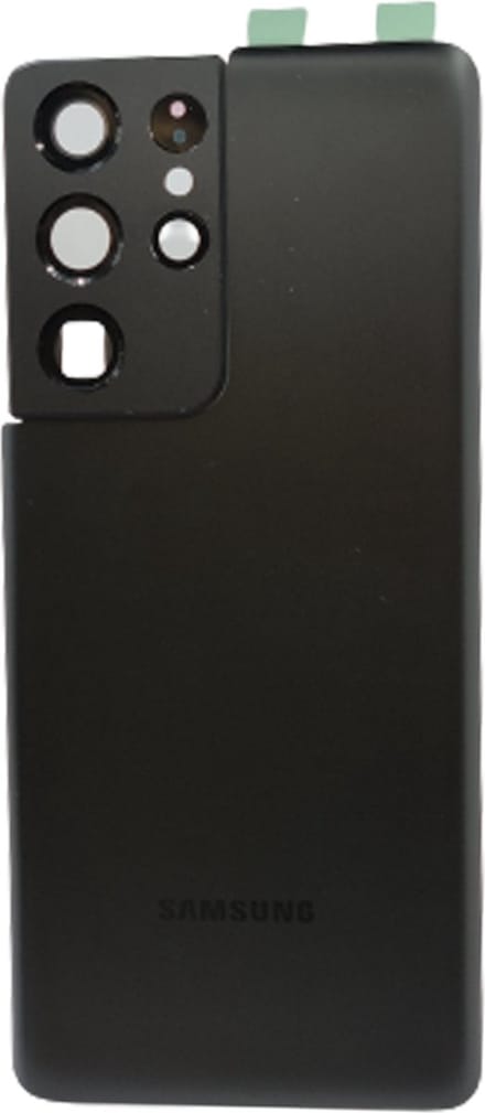 Achterkant Geschikt voor Samsung Galaxy S21 Ultra – Premium – Zwart