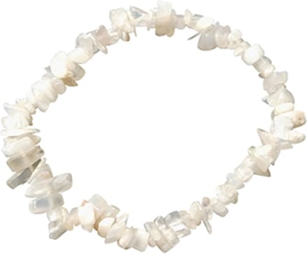Maansteen wit splitarmband