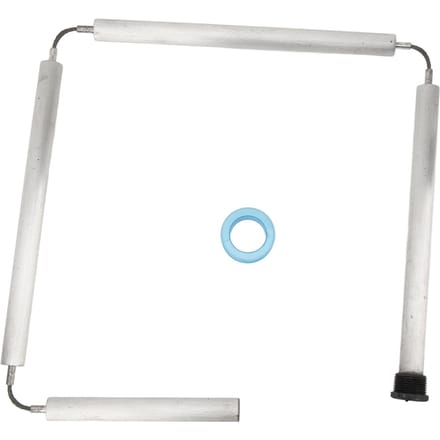 44 inch Flexibele Magnesium Anodestaaf voor Boiler 34 inch NPT Draad 19mm Diameter voor Warm Water white