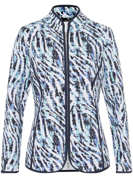 Sweatvest Van Peter Hahn blauw