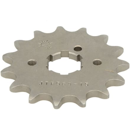 Stalen standaard tandwiel voor motor JT Sprockets 520 Yamaha YZ 490 / Kawasaki KX 500 (KX500D) 15T