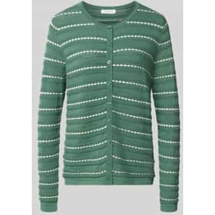 Regular fit jack van puur katoen in tricotlook