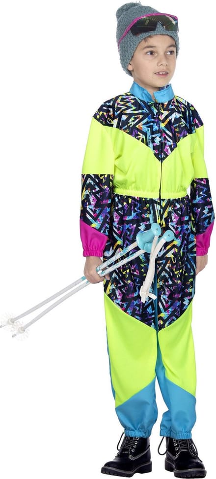 Retro Jaren 80 Ski Talent Kind Kostuum