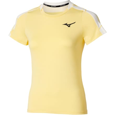 Mizuno Daybreakers Printed T-shirt Dames-Limoen