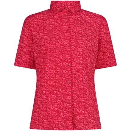 Stretch T-Shirt Met Volledige Print En 3/4 Mouwen Dames CMP