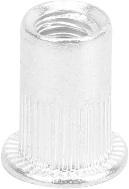 Dailygoods - 100 Stuks Aluminium Klinkmoeren Platte Kop