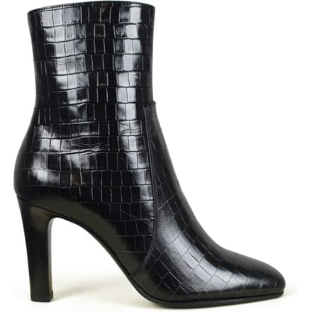Saint Laurent Jane enkellaarsjes Zwart