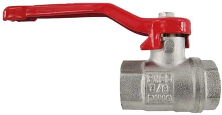 Kogelkraan 1 1/2 inch, Messing Hendel, Binnendraad PN25