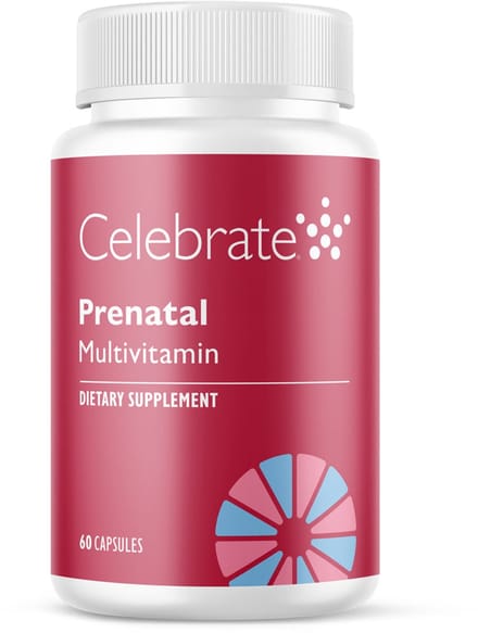 Celebrate Vitamins WLS prenatale multivitamine met IJzer 45 mg – maagverkleining – 60 capsules