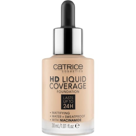 Foundations en Concealers Catrice Vloeibare foundation met HD-dekking
