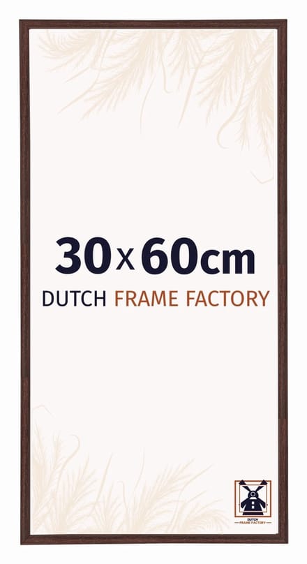 Fotolijst 30x60 cm - Kunststof - Bruin - Angers