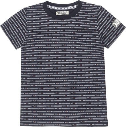 DJ Dutch jongens t-shirt aop Waves Navy