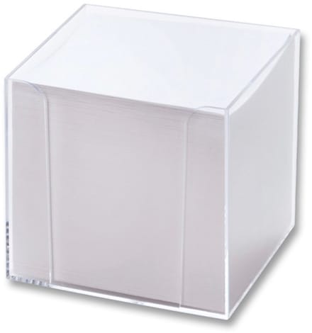 memokubus met inhoud Folia 9,5x9,5x9,5cm 700 vel wit
