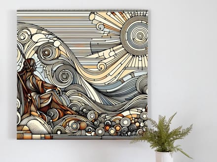 Kunstprint | Wanddecoratie | Canvas | 40 × 40 cm
