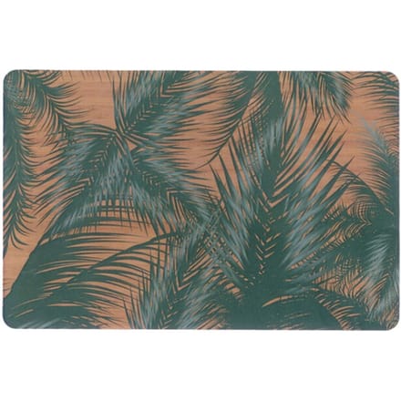 Unique Living | Placemat Nica | Rechthoekig | Polyester | Donkergroen | 30x45cm
