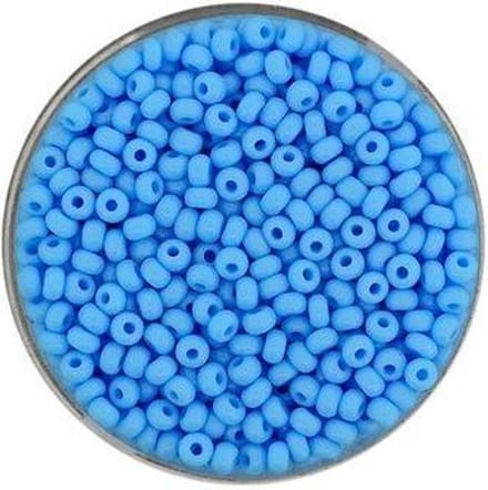 9282-4 Rocailles opaque licht turquoise 2.6mm