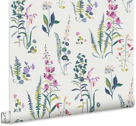 Laura Ashley Meadowvale Sprigs Behang - Bloemen - 10mx52cm - Multi