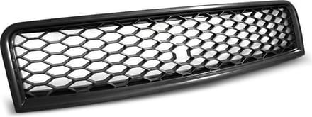 Grill geschikt voor AUDI A4 (B6) RS-STIJL 10 00-10 04 MAT ZWART