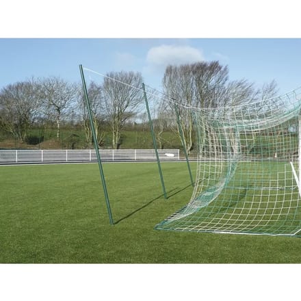 Spel van 4 matten doel met 8 staal Sporti