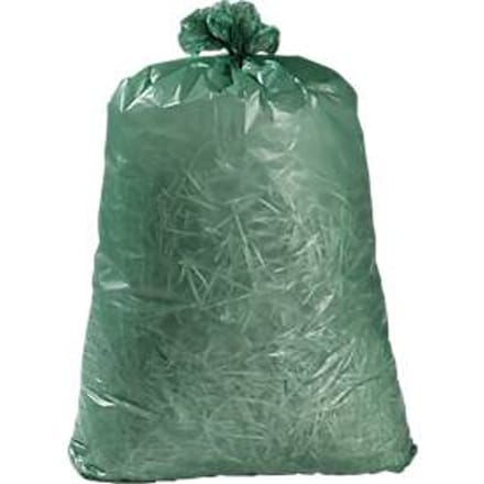 Afvalzakken - HDPE - 70 liter - 23 micron - groen- 250 stuks