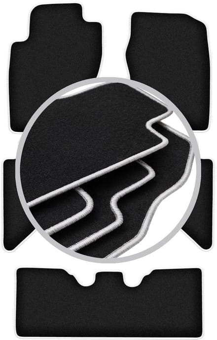 CARLUX-SILVER automatten voor: Nissan Pathfinder R51 SUV (2004-2014)