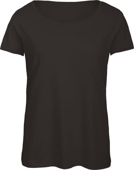 B&C TriBlend T-shirt / Woman CGTW056 - Black - S