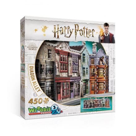 Dragon Alley - Wrebbit 3D Puzzel - Harry Potter - 450 Stukjes