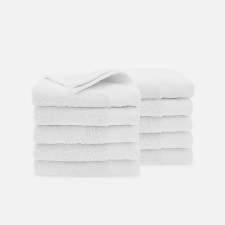 Walra Handdoek - Soft Cotton - Set van 10 - Hotel Kwaliteit - 100% katoen - 550 g/m² - 50x100 cm - Wit