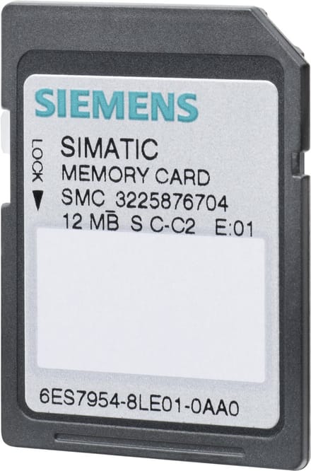Siemens 6ES7954-8LE03-0AA0 6ES79548LE030AA0 PLC-geheugenkaart