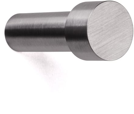 SOTECH kapstokhaak Tuula RVS geborsteld lengte: 50 mm incl. bevestigingsset