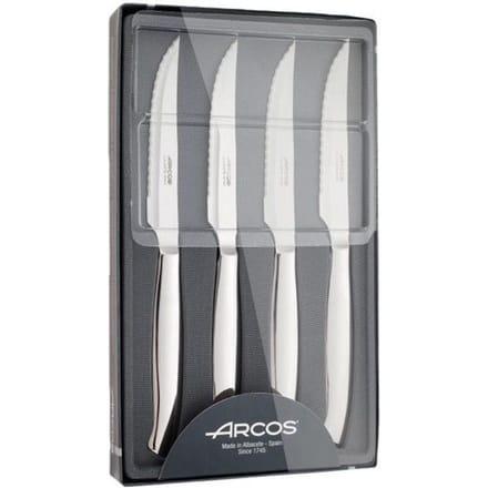 Messenset - Arcos - 378400 - Roestvrij staal - 11 cm mes - 4 stuks
