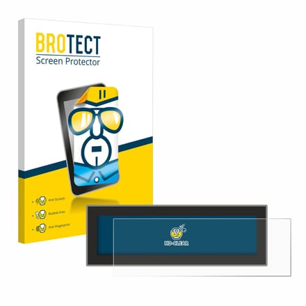 BROTECT - Screenprotector voor Porsche Taycan 2021 PCM 6.0 - Folie Beschermfolie transparant