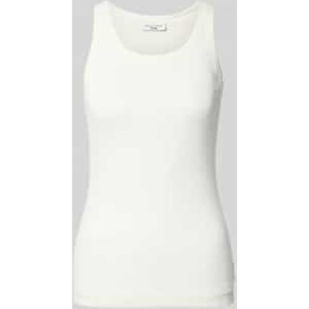 Slim fit tanktop van katoenmix
