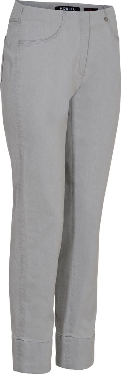 Robell Bella 09 Dames Comfort Jeans 7/8 - Lengte Grijs - EU38