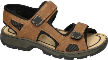 Rieker Sandalen, Heren bruine Sandalen 44 bruin