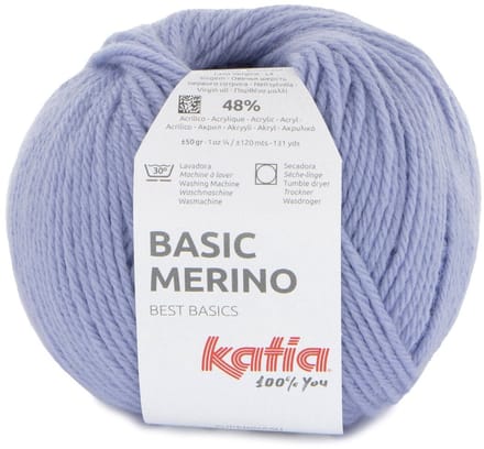 Katia Basic Merino - 99 licht mauvé - Wol/Acryl Garen