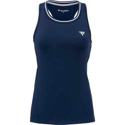 Tecnifibre Team Tech Mouwloos T-shirt Blauw L Vrouw