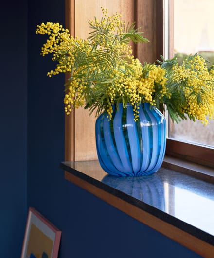HAY - Juice Vaas - wide blue - blauw