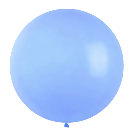 Blauwe XXL Ballonnen (10 stuks / 90 CM)