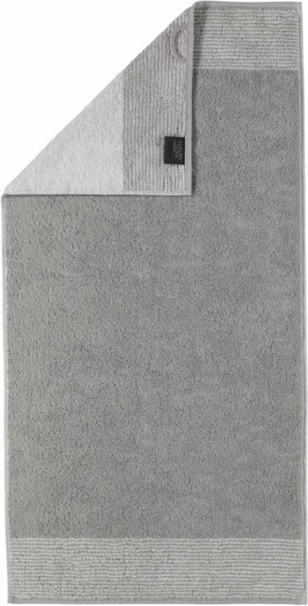 Caw Two-Tone Badhanddoek - Platina 80x150